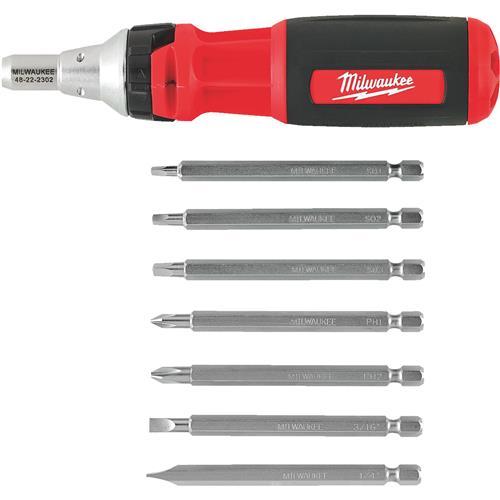 Milwaukee 9-in-1 Square Ratcheting Screwdriver 48-22-2322