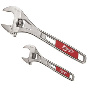 Milwaukee 2-Piece Adjustable Wrench Set 48-22-7400