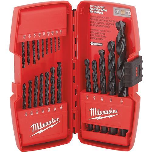 Milwaukee Thunderbolt 21-Piece Black Oxide Drill Bit Set 48-89-2801