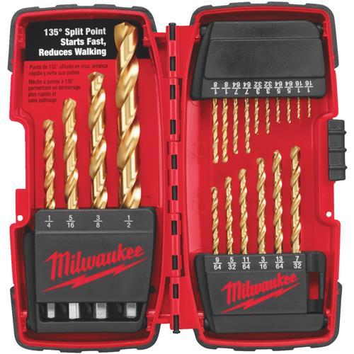 Milwaukee Thunderbolt 20-Piece Titanium Drill Bit Set 48-89-1105