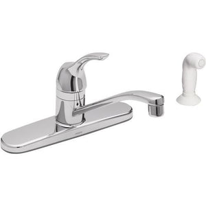 Moen Adler Single Lever Handle Kitchen Faucet With Sprayer 87604