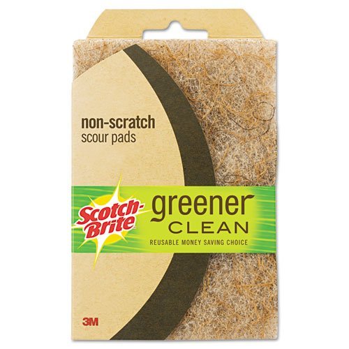 Scotch Brite Greener Clean Natural Fiber Scouring Pad