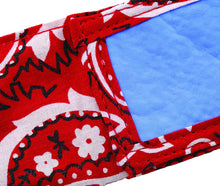 Load image into Gallery viewer, Cooling Bandana, Red Western, Lined with Evaporative PVA Material for Fast Cooling Relief, Tie for Adjustable Fit, Ergodyne 6700CT