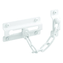 Load image into Gallery viewer, Prime-Line U 9852 Chain Door Guard,  3-5/16 in., Steel Construction, White