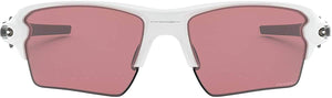 OO9188 Flak 2.0 Xl Rectangular Sunglasses, Polished White/Prizm Dark Golf, 59 mm