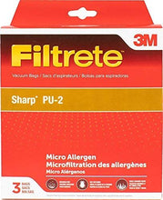 Load image into Gallery viewer, 3M Filtrete Sharp PU-2 Micro Allergen Vacuum Bag