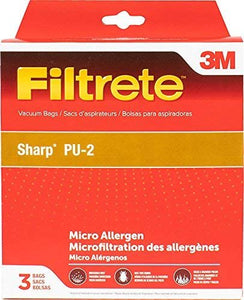 3M Filtrete Sharp PU-2 Micro Allergen Vacuum Bag