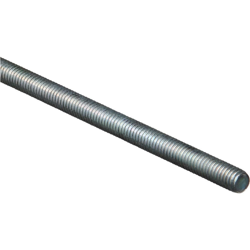National Hardware N179-507 4000BC Steel Threaded Rod in Zinc plated