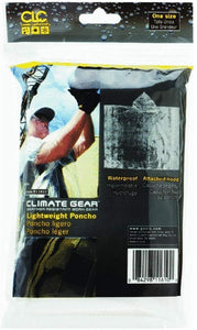 CLC Custom Leathercraft R11610 Clear Disposable Poncho, One Size