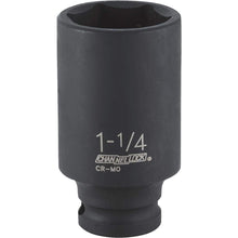 Load image into Gallery viewer, Channellock 1/2&quot; Drive 1-1/4&quot; 6-Point Deep Standard Impact Socket