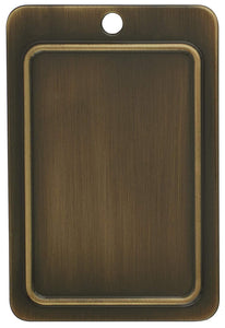 Amerock Corp BP735-AE Amerock Allison Bp735Ae Chatsworth Arch Cabinet Pull, 7/8 in Projection, 4-3/4 in L X 3/4 in W, Antique Brass