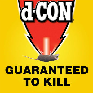 D-Con Corner Fit Mouse Poison Bait Station with 1 Trap and 12 Bait Refills