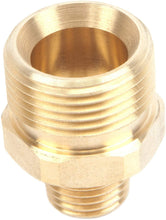 Load image into Gallery viewer, Forney 75115 Pressure Washer Accessories, Male Screw Nipple, M22M to 1/4-Inch Male NPT