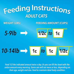 Purina Kit & Kaboodle Original Adult Dry Cat Food - Six (6) 3.15 Lb. Bags