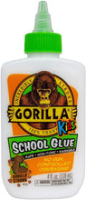 Load image into Gallery viewer, Gorilla 2754201 School Glue, 1-Pack, White