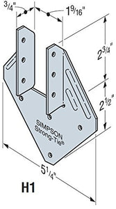 Simpson Strong-Tie Hurricane Tie 18 Ga