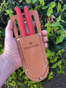 Corona AC 7220 Leather Pruner Scabbard Holster, 5-Inch