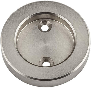 National Hardware N187-048 V1030 Cup Pull  in Satin Nickel