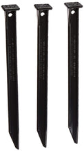 Load image into Gallery viewer, Master Mark Plastics 12103 ABS Plastic Stake Anchors For Landscape Edging, 10-Inch, 3 Pack