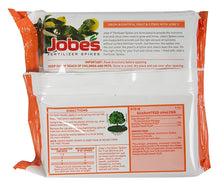 Load image into Gallery viewer, Jobe’s Fruit &amp; Citrus Fertilizer Spikes 9-12-12 Time Release Fertilizer for All Fruit Trees (10)