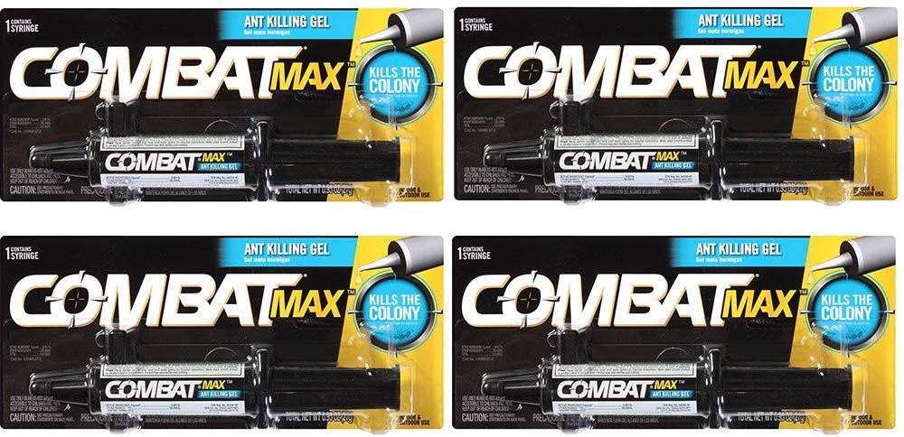 Combat Max, Ant Killing QcFBt Gel, 27 Grams (4 Pack)