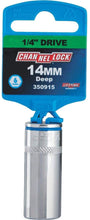 Load image into Gallery viewer, Channellock 1/4&quot; Drive 14 mm 6-Point Deep Metric Socket