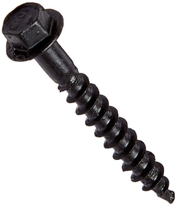 Simpson Strong Tie Simpson Outdoor Accents SD10112DBBR50#10 x 1-1/2-inch Hex Head Black Powder-Coat Connector Screw (50-Pack), 1-1/2"