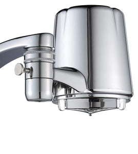 Culligan FM-25 Faucet Mount Filter with Advanced Water Filtration, Chrome Finish