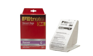 Filtrete Convertible Vacuum Bags Style C For Hoover 3 / Pack
