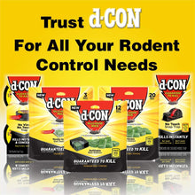 Load image into Gallery viewer, D-Con Corner Fit Mouse Poison Bait Station with 1 Trap and 12 Bait Refills