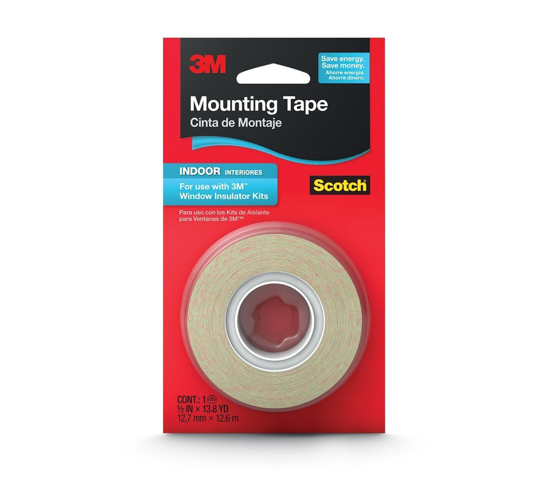 3M Indoor Insulator Film Mounting Tape, .5-Inch by 13.8-Yard 3-Pack