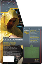 Load image into Gallery viewer, CLC Rain Wear R10410 .10MM PVC Poncho - Yellow Large