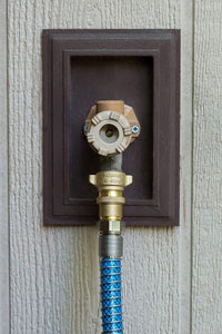 Camco RV Brass Inline Water Pressure Regulator- Helps Protect RV Plumbing and Hoses from High-Pressure City Water, Lead Free (40055)