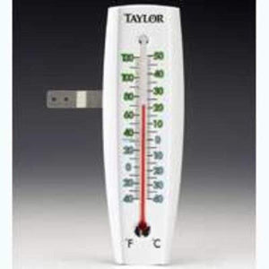 Taylor Hi-Lite Weather Resistant Easy-to-Read Window/Wall Thermometer
