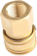 Load image into Gallery viewer, Forney 75129 Pressure Washer Accessories, Quick Coupler Female Socket, 3/8-Inch Female NPT, 4,200 PSI