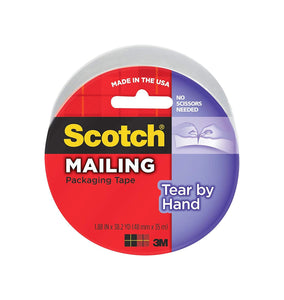 MMM3842 - Scotch Tear-by-Hand Packaging Tape