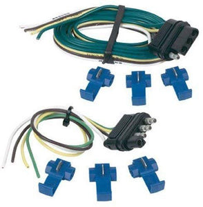 Hopkins 48205 48" 4-Wire Flat Connector Set with Splice Connectors