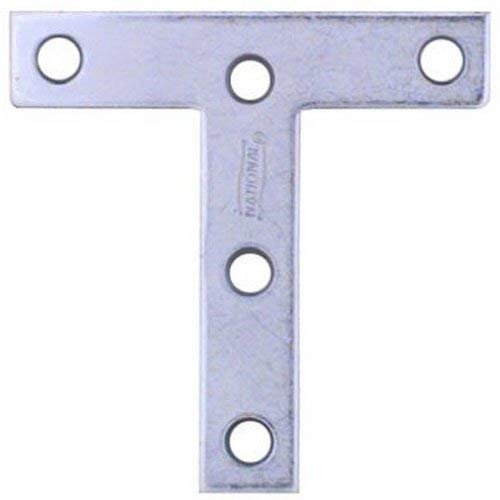 National Hardware N266-429 Zinc T Plate, 3