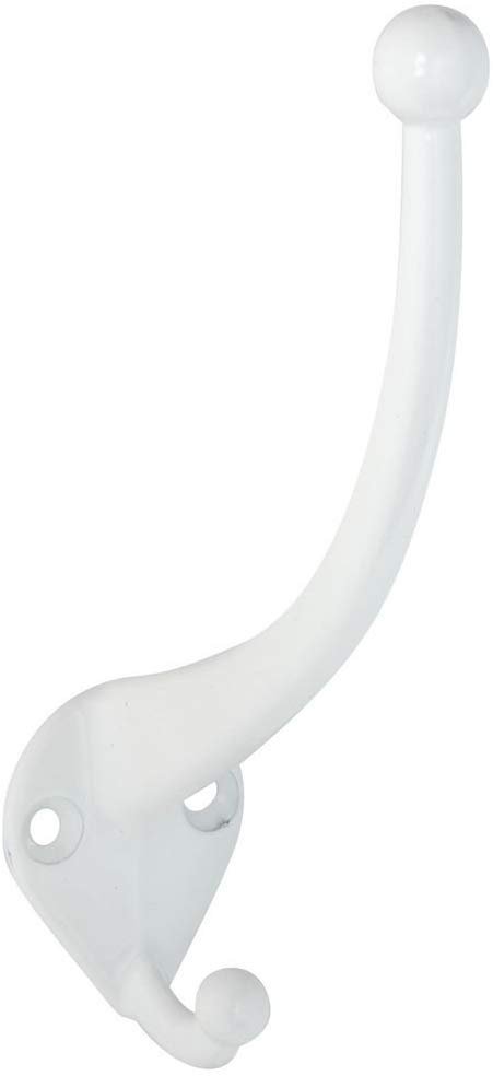 National Hardware N248-393 V164 Garment Hook in White