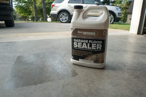 Garage Floor Sealer, 1 Gal - Clear, Water-Based Acrylic Sealer for Concrete Surfaces