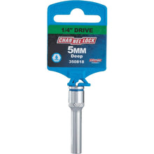 Load image into Gallery viewer, Channellock 1/4&quot; Drive 5 mm 6-Point Deep Metric Socket