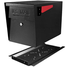 Load image into Gallery viewer, Mail Boss 7106 Curbside Security Locking Mailbox, Black