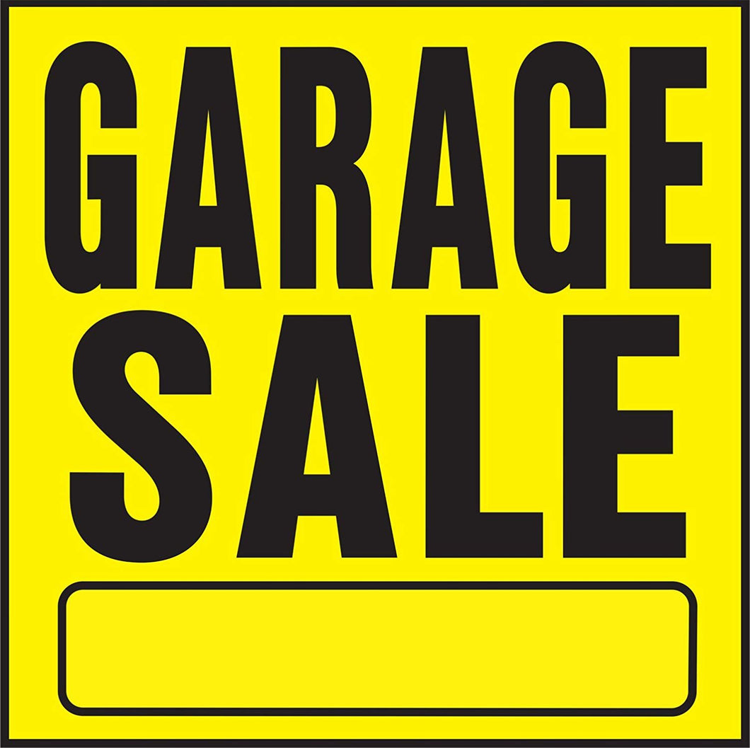 HY-KO Products YP-3 Garage Sale Plastic Sign, 11