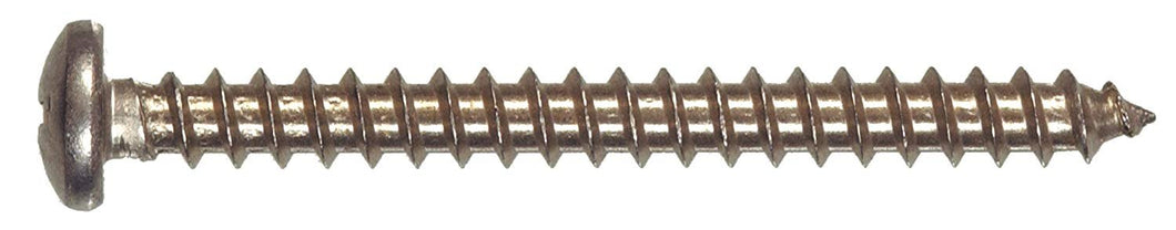 The Hillman Group 823256 Stainless Steel Pan Head Phillips Sheet Metal Screw, 8 x 3/8-Inch, 100-Pack
