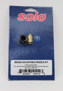 Solo 0610410-P Sprayer Brass Adjustable Nozzle Kit