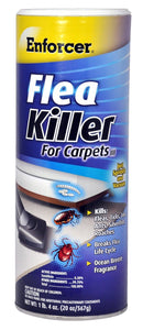 Enforcer Flea Killer For Carpets Multiple Insects Powder 20 Oz
