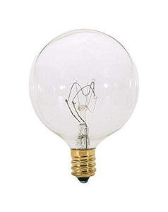 Bulb Deco 40g16 1/2 Clr