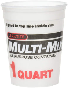 LEAKTITE 2M3-50 Quart Mixing Container