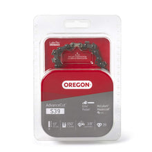 Load image into Gallery viewer, Oregon S39 AdvanceCut 10-Inch Semi Chisel Chainsaw Chain Fits Echo, Poulan, McCulloch
