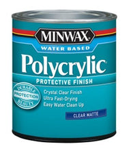 Load image into Gallery viewer, Minwax 622224444 1 Quart Clear Polyurethane Protective Finish
